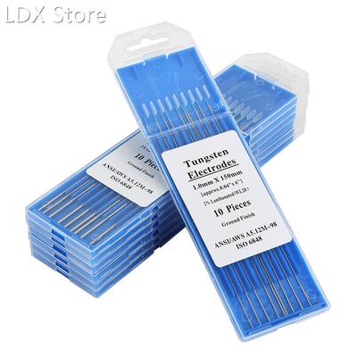 10pcs/box WL20 Lanthanum Tungsten Electrodes 适用于 Welding