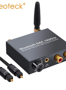 Neoteck 192kHz Digital to Analog Audio Converter with Bluet