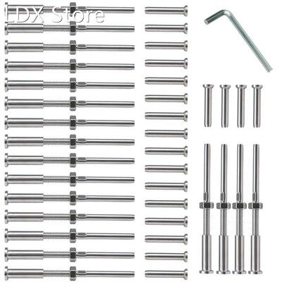 20 Pairs Stainless Steel 316 Grade Cable Railing Threaded St