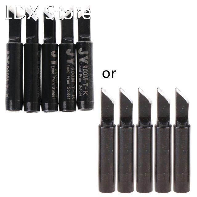 5x 900m-t-si soldering solder iron tip lead free for hakko s