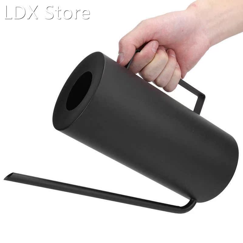 1.5L Plant Pot Stainless Steel Watering Pot Long Spout Flowe