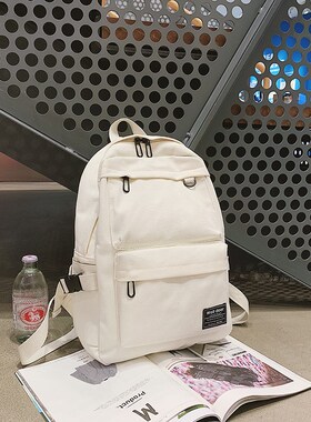 2020 New Women Canvas Backpack High School Bag Booksbag For
