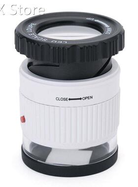 30 Magnification Cylindrical Scale Optical Glass Lens Focusi