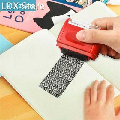 1PC Roller Stamp Messy Code Identity Privacy Protection Port