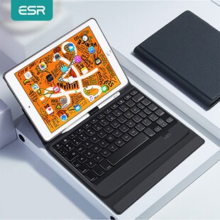 ESR Tablet Keyboard Case For iPad 7.9 inch iPad Mini 5 4 Bl