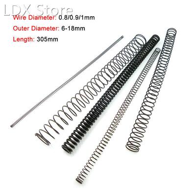 3PCS 305mm Y-type Compression Spring 65 Manganese Steel Pres