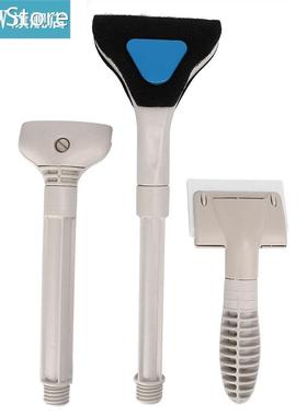 3 In 1 Plastic Lightweight Aquarium Long Handle Brush Algae