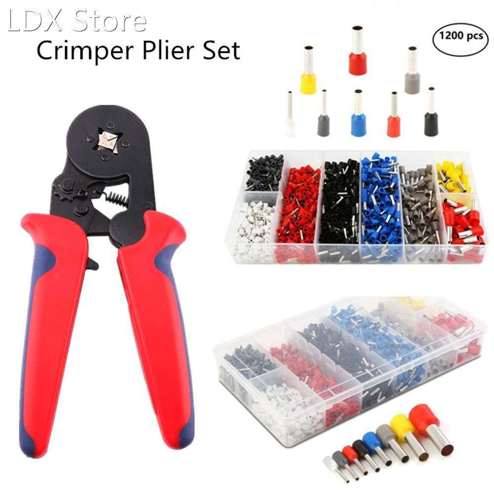 self-adjustable crimping pliers crimping terminal sets wire