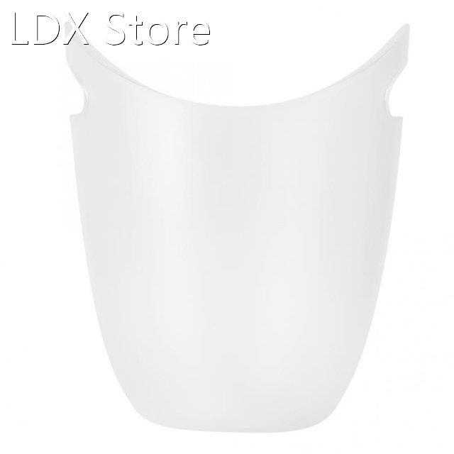 Acrylic Ice Container Dull Polish Champagne Ice Bucket with