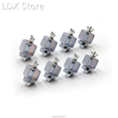8pcs Butt Welding Clamps Sheet Metal Locator Adjustable Posi