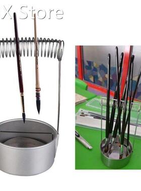 Stainless Steel Paint Brush Washer Cleaner with Screen and H