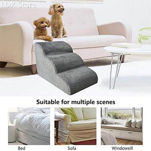 3 Layers Pet Steps Dog Stairs Ladder Pet Stairs Step Sofa Be