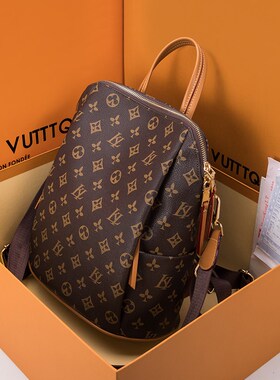 High Quality Genuine Leather Backpack Women's Bag 2020 New