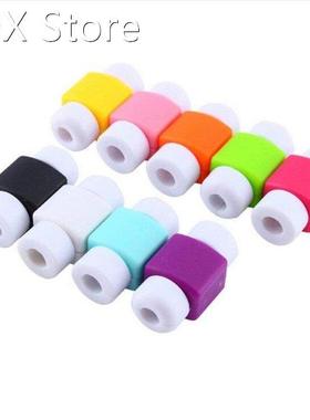 2pcs USB Data Cable Protective Anti Break Cover Sleeve Compa