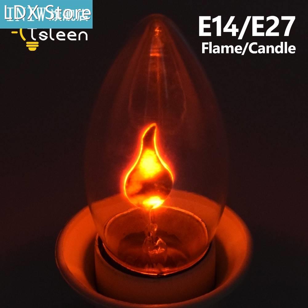 LED E27 Flame Bulb Fire E14 lamp Corn Bulb LED Candle Bulb R