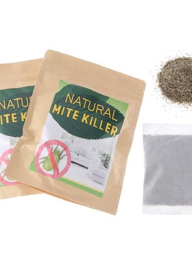 6PCS Dust Mites Killer Natural Herbal Worms Anti-mite Exterm