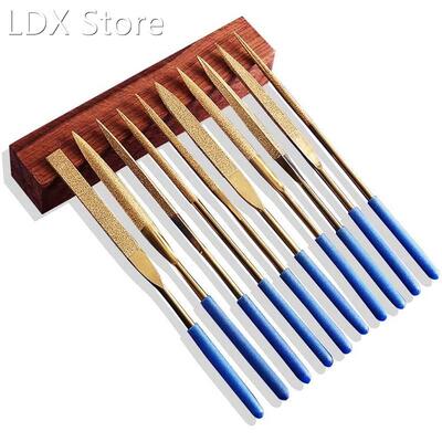 Metal File Set, Jewelers File Set, Crystal Repair File Set,