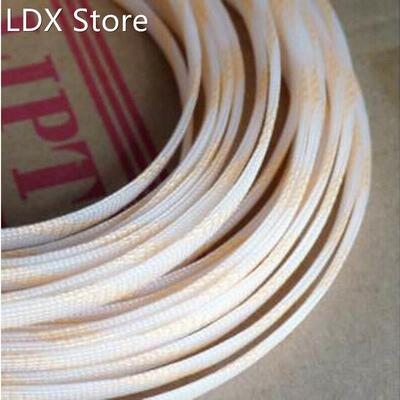 Transparent Gold 3-16mm Cable Sleeves Encrypted Snakeskin Me