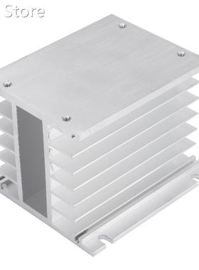 Three Phase Aluminum Alloy Heat Sink SSR Dissipation Solid S