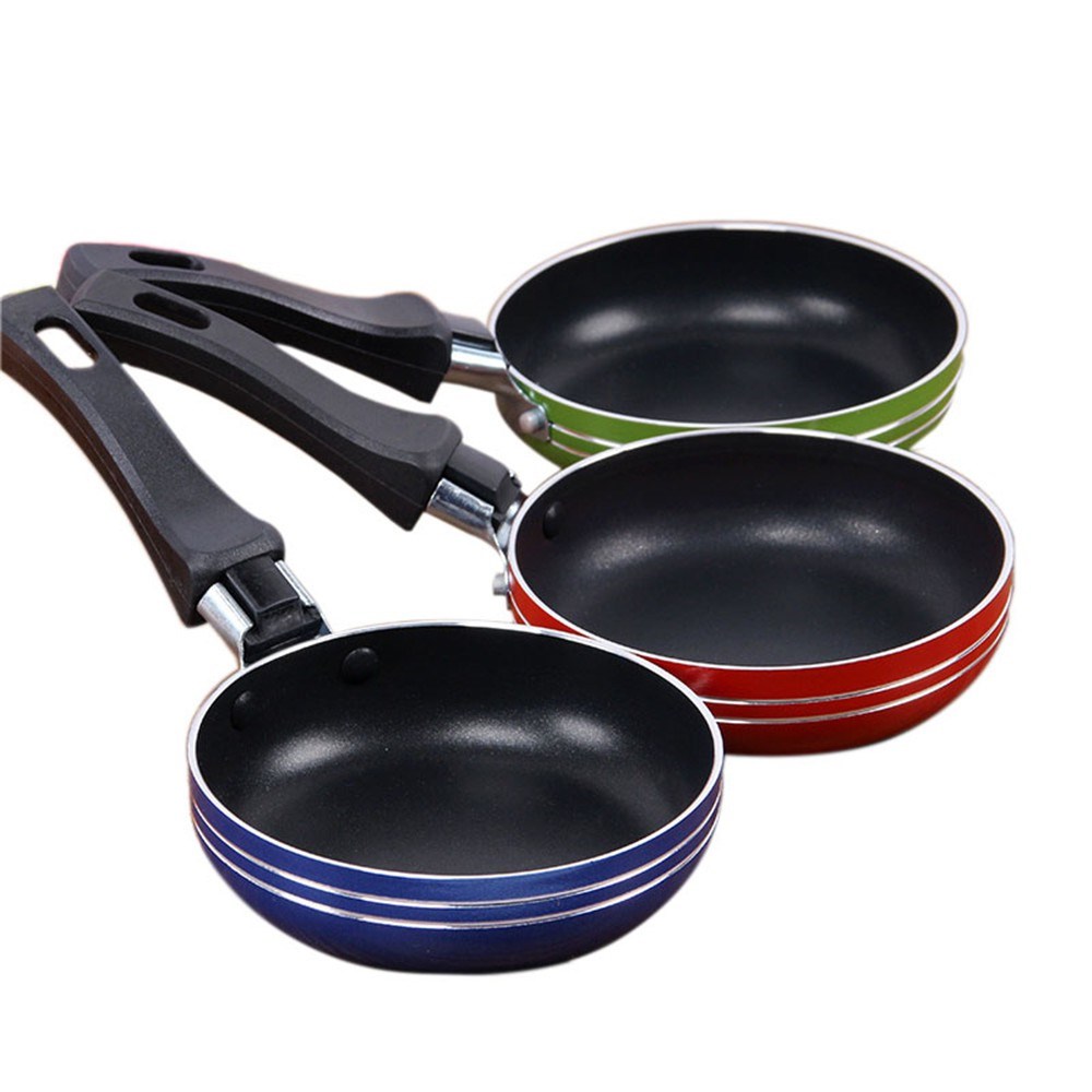 Stainless Steel Mini Frying Pan Nonstick Saucepan Fried Egg