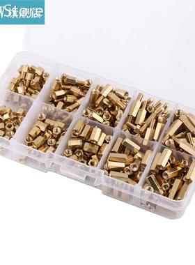 300pcs M3 Brass Standoffs Stand-Off Hex Male-Female DIY Set