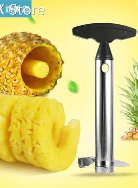 1Pc Pineapple Corer-slicer Stainless Steel Peeler Cutter Fru