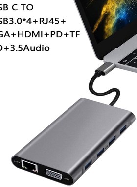 USB C HUB to Multi USB 3.0 Adapter Docking station for MacB