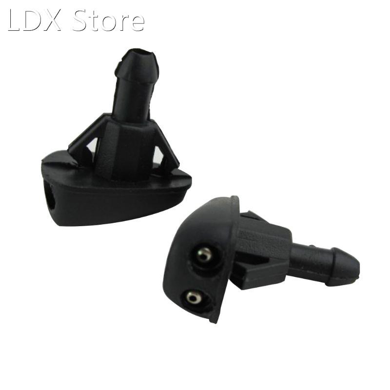 2x Car Windshield Washer Wiper Water Jet Spray Nozzle 适用于