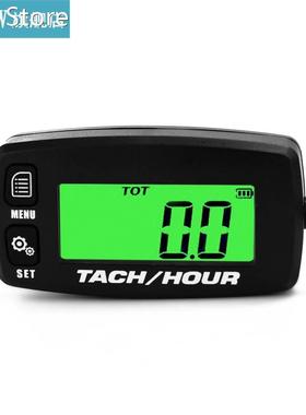 Digital Resettable Inductive Tacho Hour Meter Tachometer For