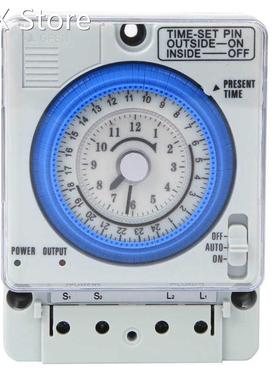 Timer Switch Mechanical Timer 15 Minutes 24 Hours Time Switc