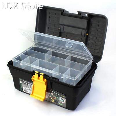 290x175x175mm Multifunction Plastic Toolbox Home Hardware Ha