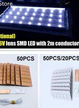 20Pcs/50Pcs 3V/6V SMD Lamp Beads with Optical Lens Fliter 适