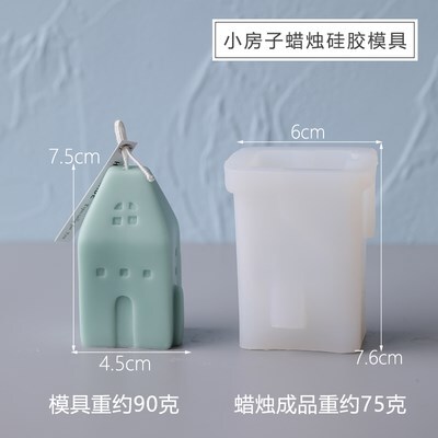 Silicone Mold Soap Molds Gypsum Chocolate Scented Candle Mol