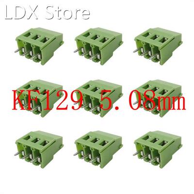 10Pcs 0.2 Inch/5.08mm Pitch KF129 3 Pin PCB Screw Terminal B