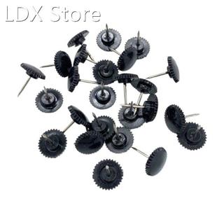 20Pieces 10mm Thumb Tack Gear Pushpin Plastic Round Pushpins