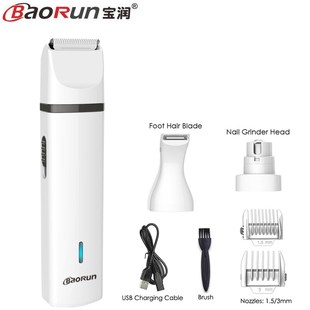 Baorun 3 IN 1 Dog Nail Clipper for Dogs Nail Clippers Pet Gr