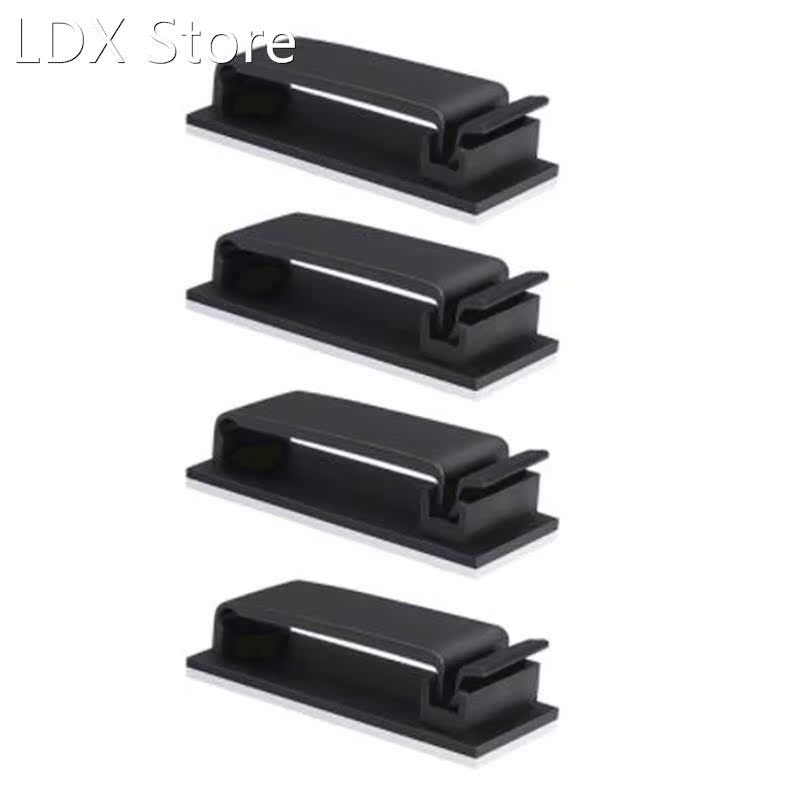 200Pcs Adhesive Cable Clamp Wire Holder Wire Clamp Cable Org
