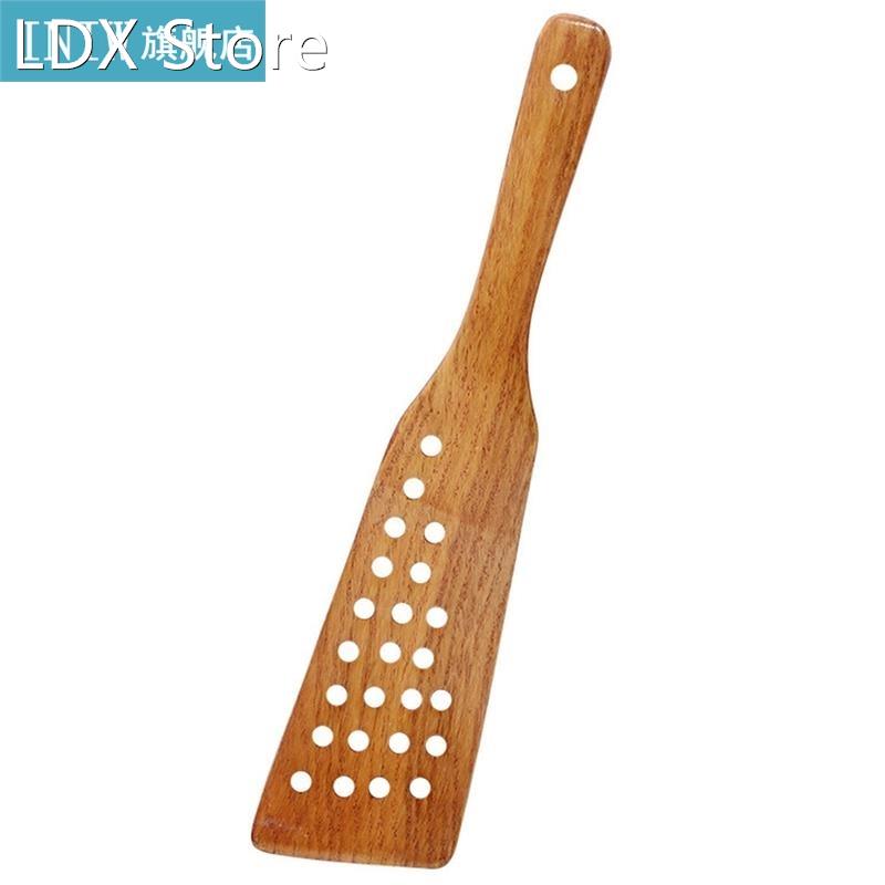 1pc Cooking Spatula Wooden Non-Stick 24 Holes Cookin