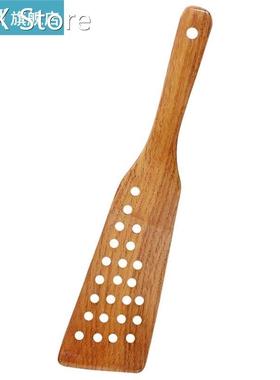 1pc Cooking Spatula Wooden Non-Stick 24 Holes Cookin
