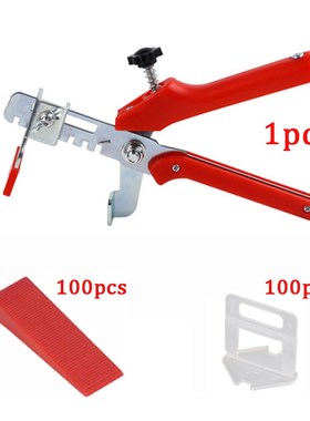 100 Clips + 100 Wedges + 1Tile pliers Wall Floor Tile Leveli