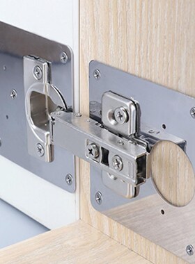 Hinge Panel Flake Shape Easy to Install Stainless Steel Kitc