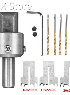 11PCS Beads Drill Bit Carbide Ball Blade Woodworking Milling