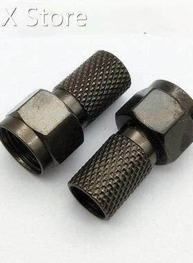 10Pcs Aluminium Alloy F Plug Connector RG6 Satellite Sky Vir