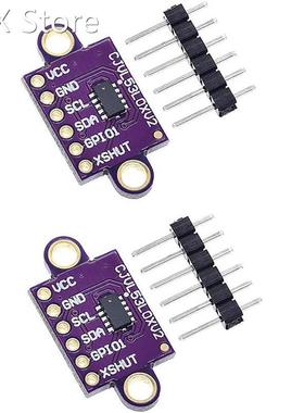 2Pcs VL53L0X Time-Of-Flight ToF Ranging Sensor Breakout 940N
