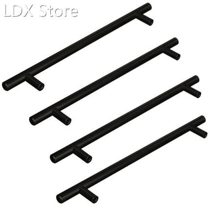 Black Door Handle Champagne Cabinet Pull Ring Bar Counter Pu