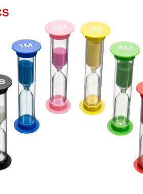 6Pcs Kid 6 Colors Classroom  Sand Clock Timer montessori  Ho