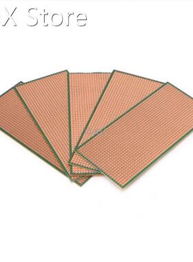 5Pcs 6.5x14.5cm Stripboard Veroboard Uncut PCB Platine Singl