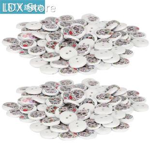 Wooden Buttons Skull Buttons White Background Sewing Accesso