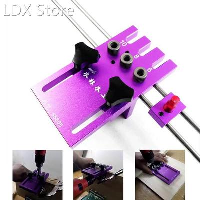 New 3 in 1 Drilling Locator Drilling Guide Kit DIY Woodworki