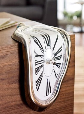 Wall Clock Modern Design Melting Distorted Wall Clocks Decor